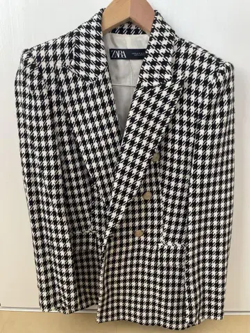 ZARA 하운드투스 자켓