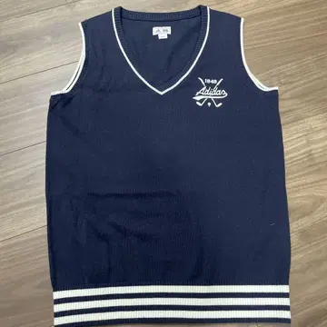Adidas 골프 베스트 M 네이비 로고 자수