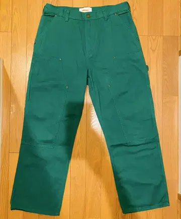 CHECKS DOWNTOWN 더블니 팬츠 M 사이즈 Green