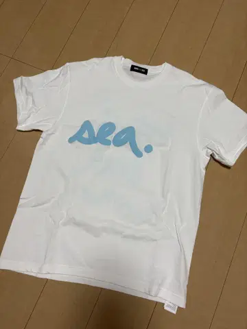 WIND AND SEA 화이트 T셔츠 L