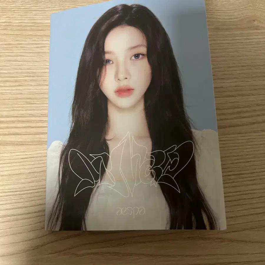 Aespa Karina official goods photobook postcard book My World