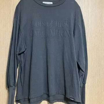 Americana Lots of luck Club AMRON 긴팔 T셔츠