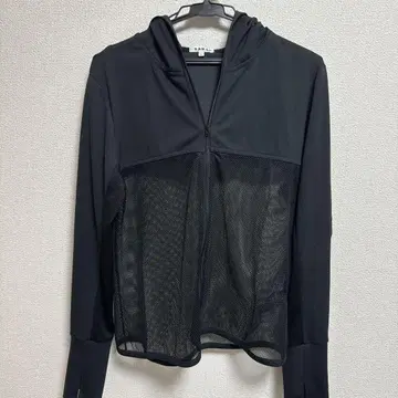 KOBE HAKU 바람 통하는 시스루 후드티