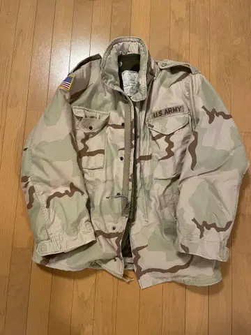 U.S. ARMY 카모플라쥬 밀리터리 자켓 L 사이즈