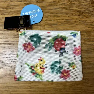 페일러 하이디 메쉬 파우치 S 사이즈 화이트