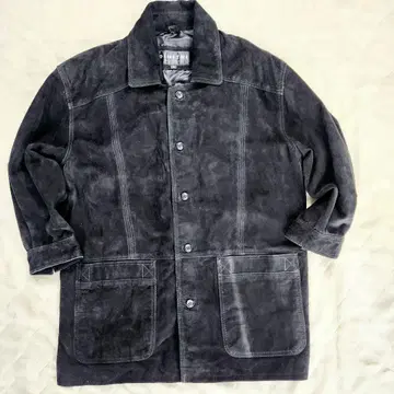 DIMITRI 스웨이드 자켓 블랙