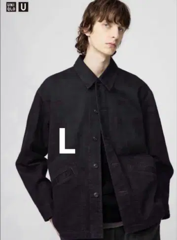 UNIQLO U 오버 사이즈 컬러 데님 자켓 L 유니클로 U