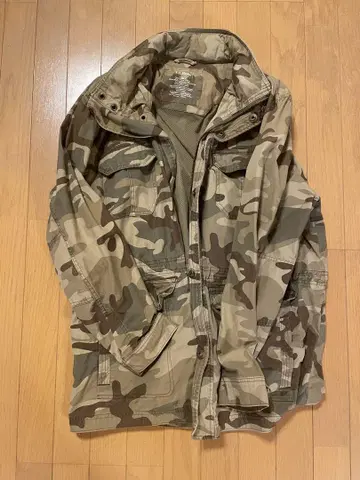 L.L.Bean 카모플라쥬 밀리터리 자켓 REG