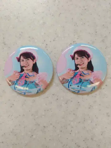 Aqours Documentary 캔뱃지 츠다 리카코 2개 세트