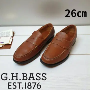 지 에이치 바스 G.H.BASS 페니 로퍼 LOGAN 브라운 가죽