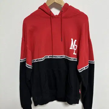 MOBB 후드티 레드 블랙