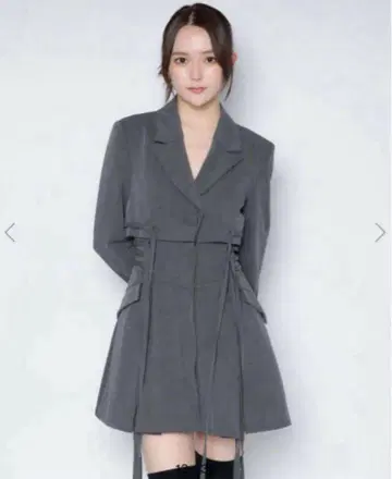 meltthelady 스트링 재킷 원피스
