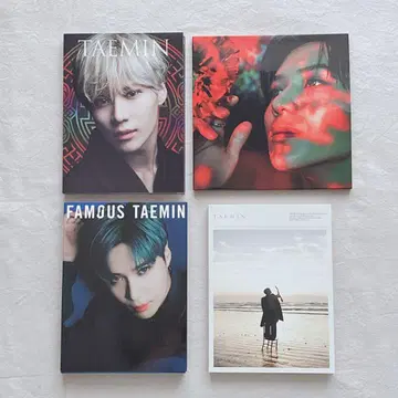 새상품급 TAEMIN 테민 일본 CD 묶음 판매
