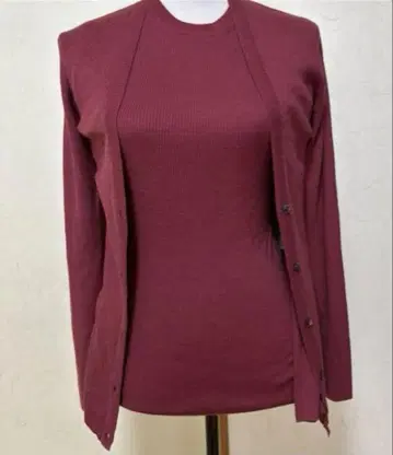 theory luxe 스웨터 & 가디건 앙상블 38 보르도