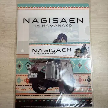 유루캠 NAGISAEN in HAMANAKO 클리어 파일 스티커
