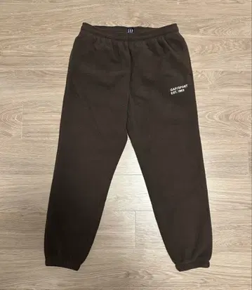 GAP SPORTS 갭 스포츠 맨투맨 플리스 팬츠 브라운