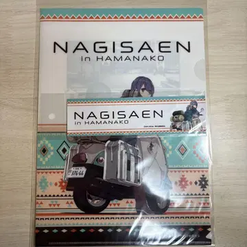 유루캠 NAGISAEN in HAMANAKO 클리어 파일 스티커
