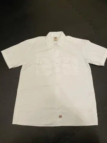 Dickies 화이트 워크 셔츠 L 사이즈