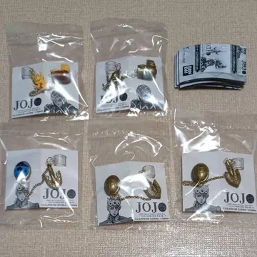 죠죠 귀찌 액세서리 가챠가챠 캡슐 토이 죠르노 미스타 3