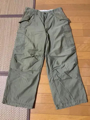 빈티지 M65 카고 팬츠 필드 팬츠 US ARMY 알루미늄