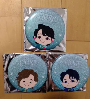FJORD 캔뱃지 3개 세트 미세스 그린애플