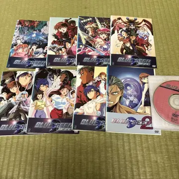 BLUE SEED 전 7권 2 DVD 렌탈판 8매 세트