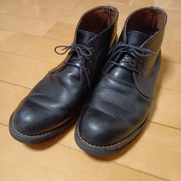 대너 블랙 가죽 처카 부츠 끈 포함 28cm