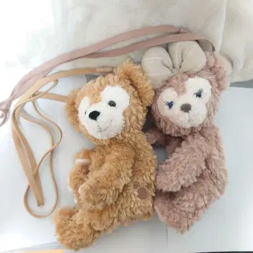 디즈니 더피 셰리메이 봉제 인형 미니백