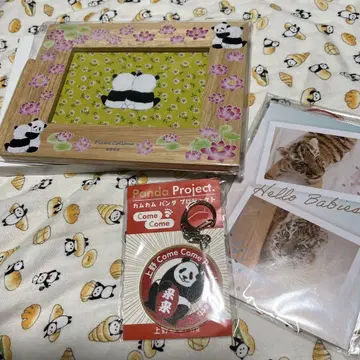 Panda Project 키링과 프레임 세트
