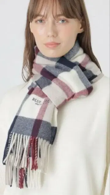 BLUE LABEL CRESTBRIDGE 체크 머플러