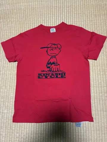 KINASHI CYCLE 찰리 브라운 T셔츠