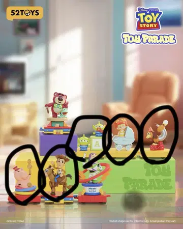 52TOYS 토이스토리 이미지에 있는 것 모두 세트