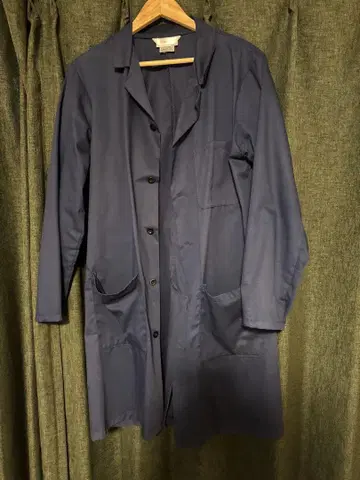 네이비 스텐카라 코트 영국제