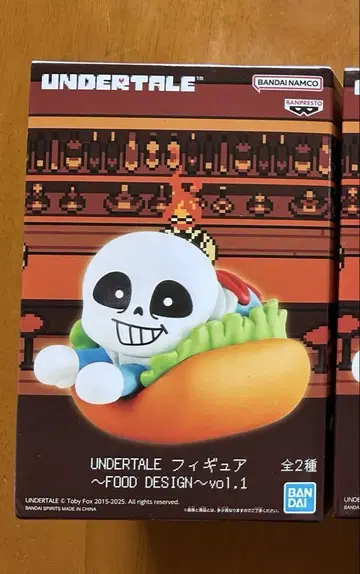 2 Undertale 언더테일 안테 샌즈 핫도그 피규어