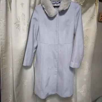 MISCH MASCH 퍼 달린 롱 코트