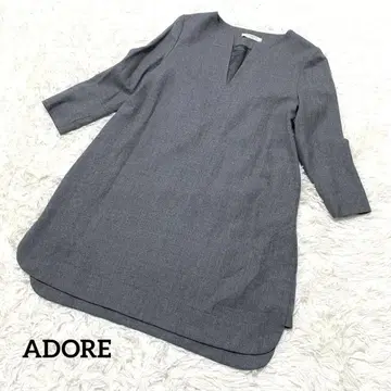 [ 새상품급 ] ADORE 어도어 원피스 그레이 사이즈 M