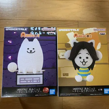 UNDERTALE Amicot 테미 우자이이누 2체 세트