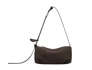 mur Bento bag 스웨이드 다크 브라운 숄더백