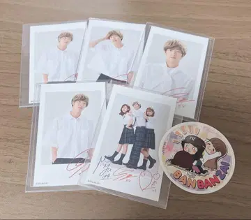 반반자이 폴라로이드풍 카드 & 스티커