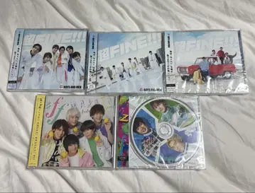 BOYS AND MEN CD 세트 (미개봉 포함/케이스 파손 포함)