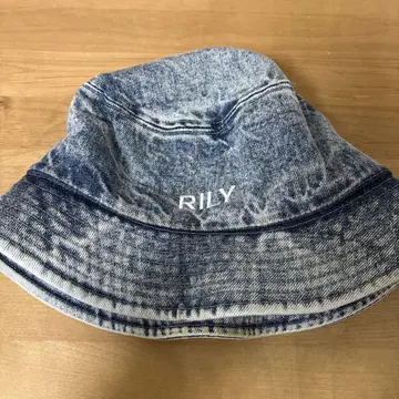 RILY 이마이치 류지 데님 버킷햇 버케하 M 사이즈