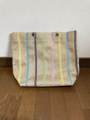 앙주르 앙삭 스트라이프 핸드백