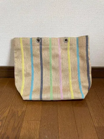 앙주르 앙삭 스트라이프 핸드백