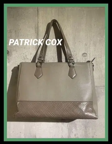 A4 수납 가능 PATRICK COX 숄더백 패트릭 콕스
