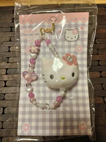 Hello Kitty 페이스 마스코트 키링