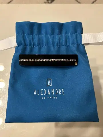 ALEXANDRE DE PARIS 블랙 헤어핀