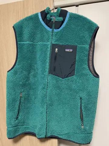 patagonia 레트로X 베스트 남성용 XL 터콰이즈