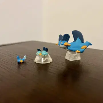 피규어 입체 포켓몬 도감 물짱이 늪짱이 대짱이 진화 라인