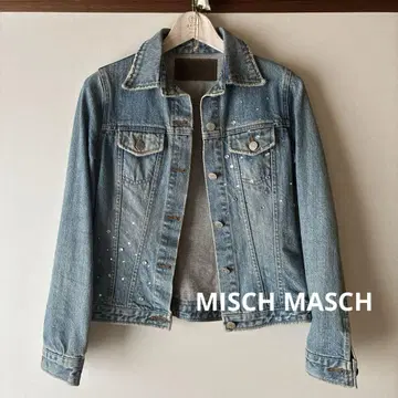 MISCH MASCH JEANS 비쥬 장식 데님 자켓
