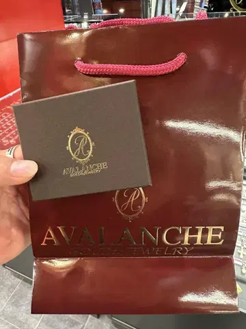 AVALANCHE 실버 팔찌 19cm